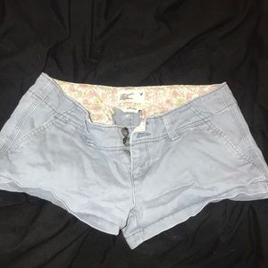 American Eagle blue shorts